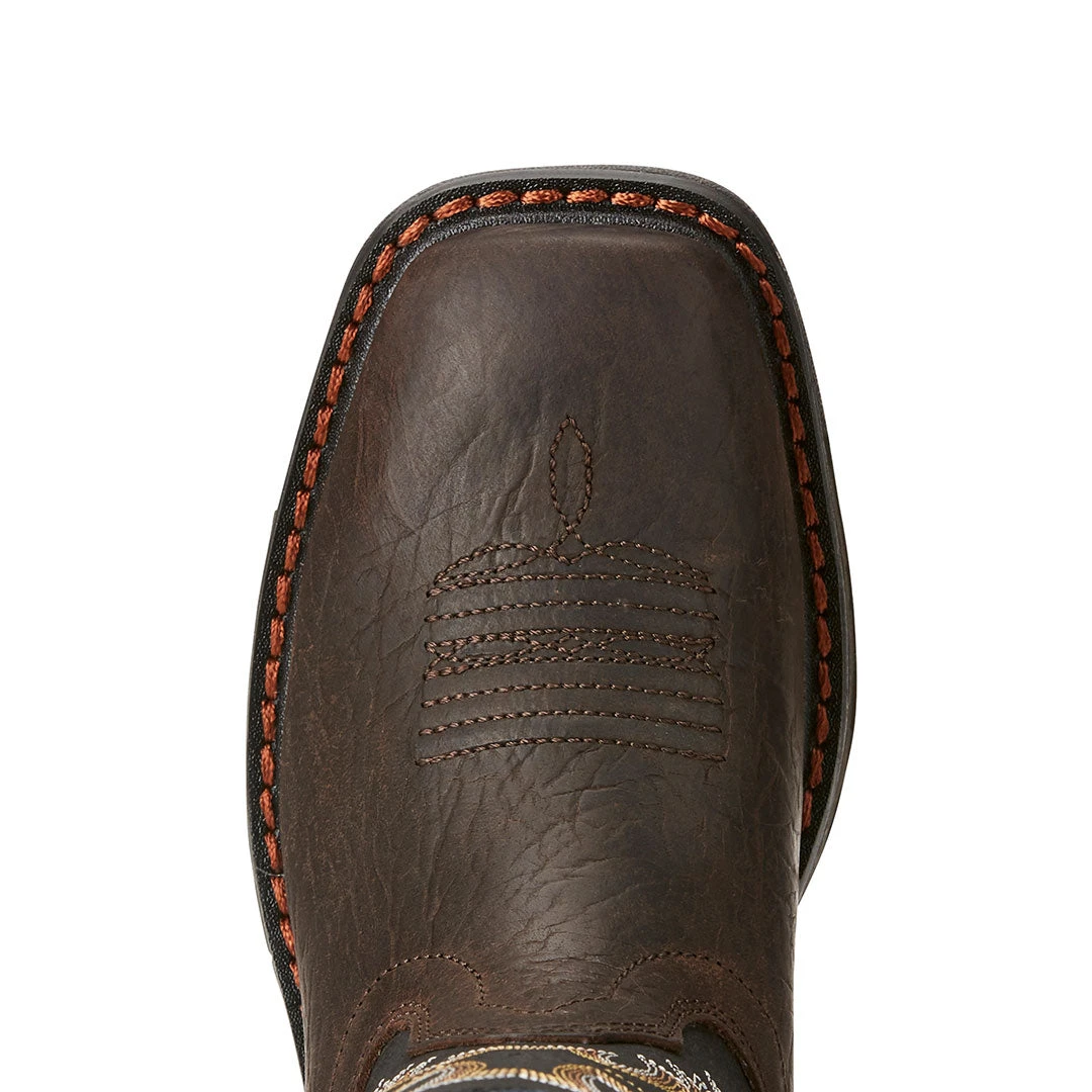 Ariat Boys' WorkHog Square Toe Cowboy Boots - Image 4