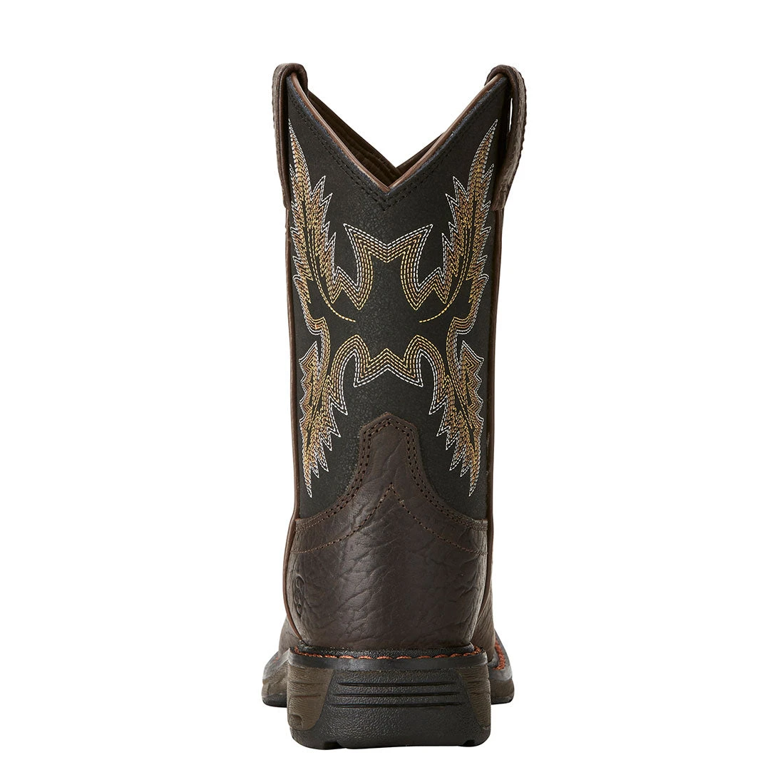 Ariat Boys' WorkHog Square Toe Cowboy Boots - Image 3