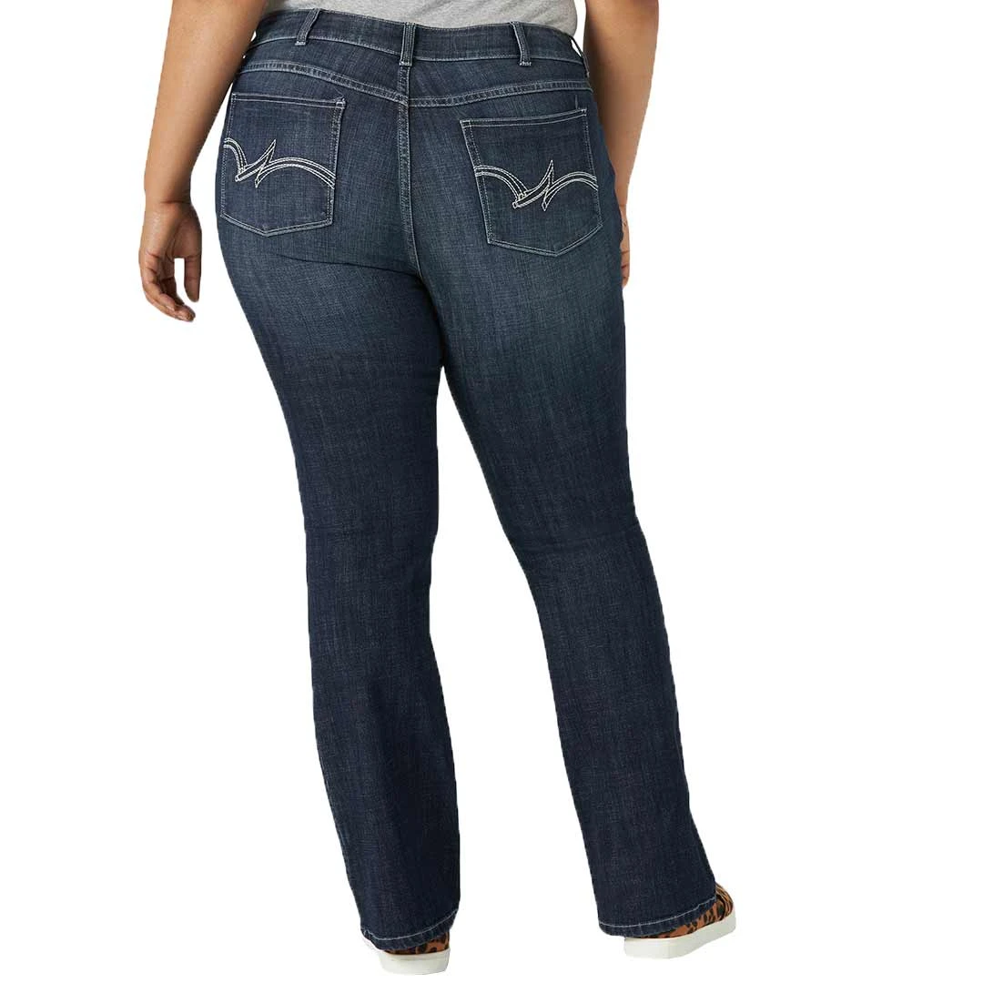 Wrangler Women's Mid Rise Bootcut Jeans - Image 4