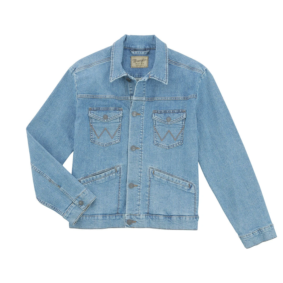 Wrangler Men's Retro Premium Unlined Jean Jacket - Image 3