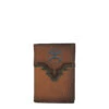 Hooey Men's Russet Leather Tri-Fold Wallet
