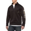 Ariat Men's Team Logo 1/4 Zip Top