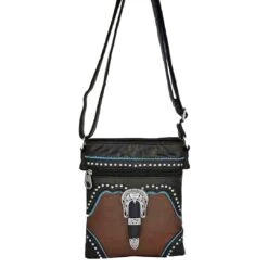 Unique West Women's Soft Body Crossbody Bag