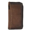 STS Ranchwear Zip-Around Leather Passport Wallet