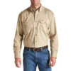 Ariat Men's FR Solid Button-Down Work Shirt
