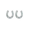 Montana Silversmiths Women's Crystal Horseshoe Stud Earrings