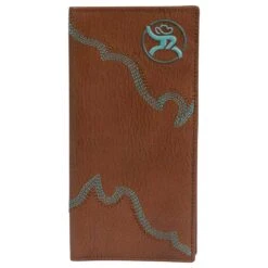 Roughy Men's Stitch Accent Leather Rodeo Wallet
