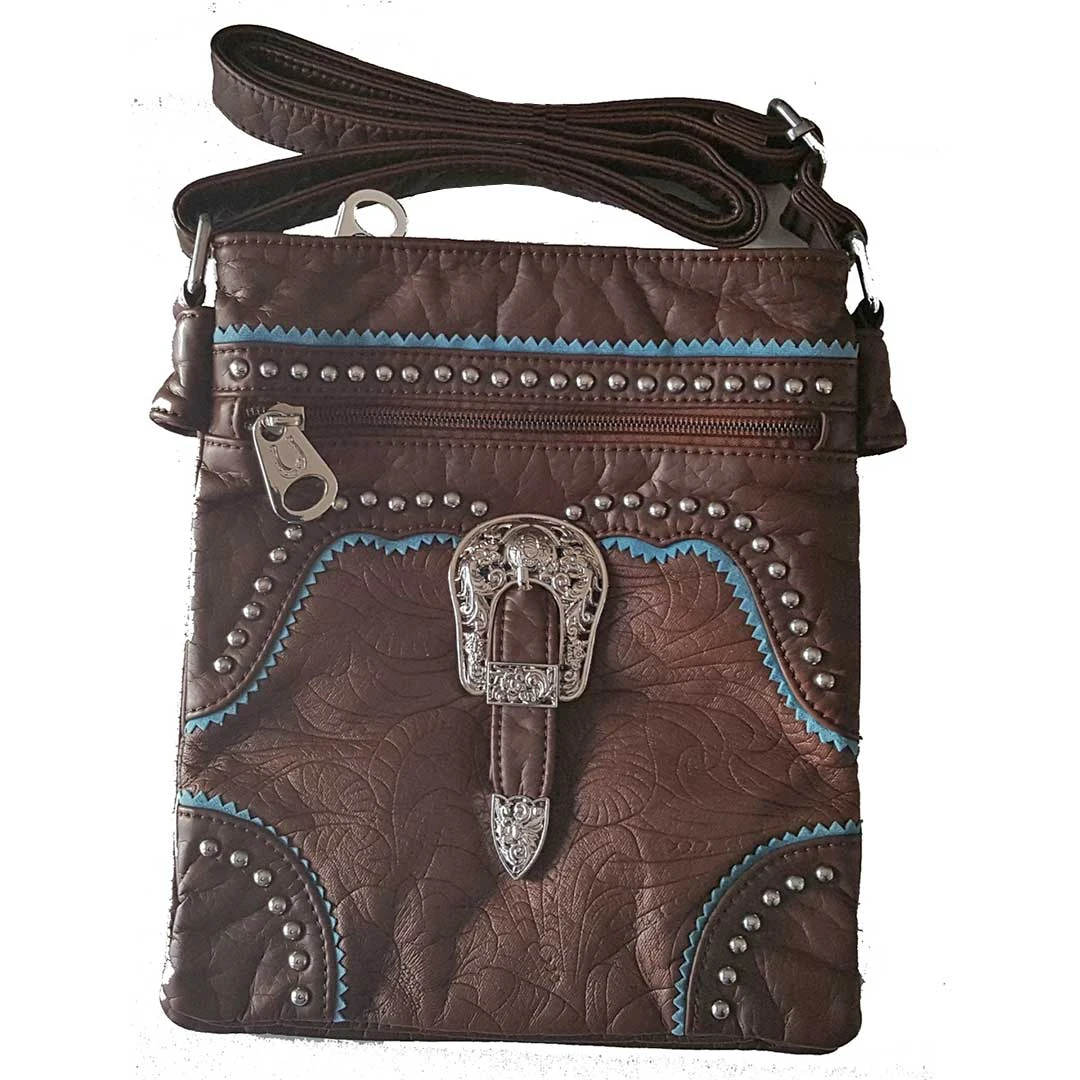 Unique West Women's Soft Body Crossbody Bag - Image 3