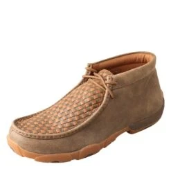 Twisted X Men's Checkered Chukka Driving Moc Shoes