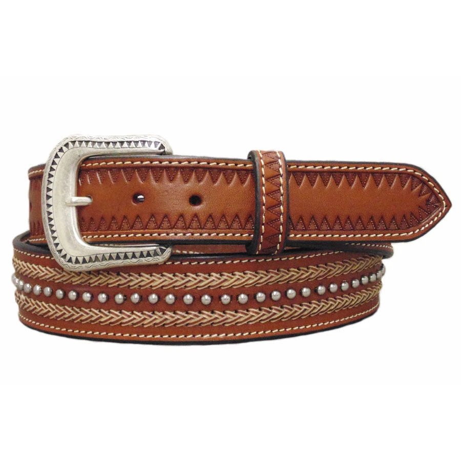 Lejon Braids & Studs Men's Belt - Image 2
