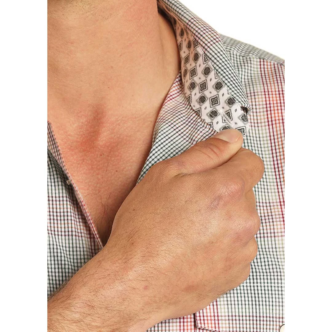 Panhandle Men's Plaid Short Sleeve Shirt - Image 2