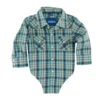 Resistol Baby Boys' Uptmore Plaid Onesie