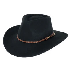 Outback Trading Co. Broken Hill Aussie Felt Cowboy Hat