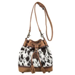 STS Ranchwear Women's Classic Cowhide Bucket Bag