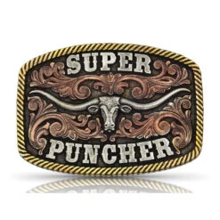 Montana Silversmiths Men's Dale Brisby Super Puncher Buckle
