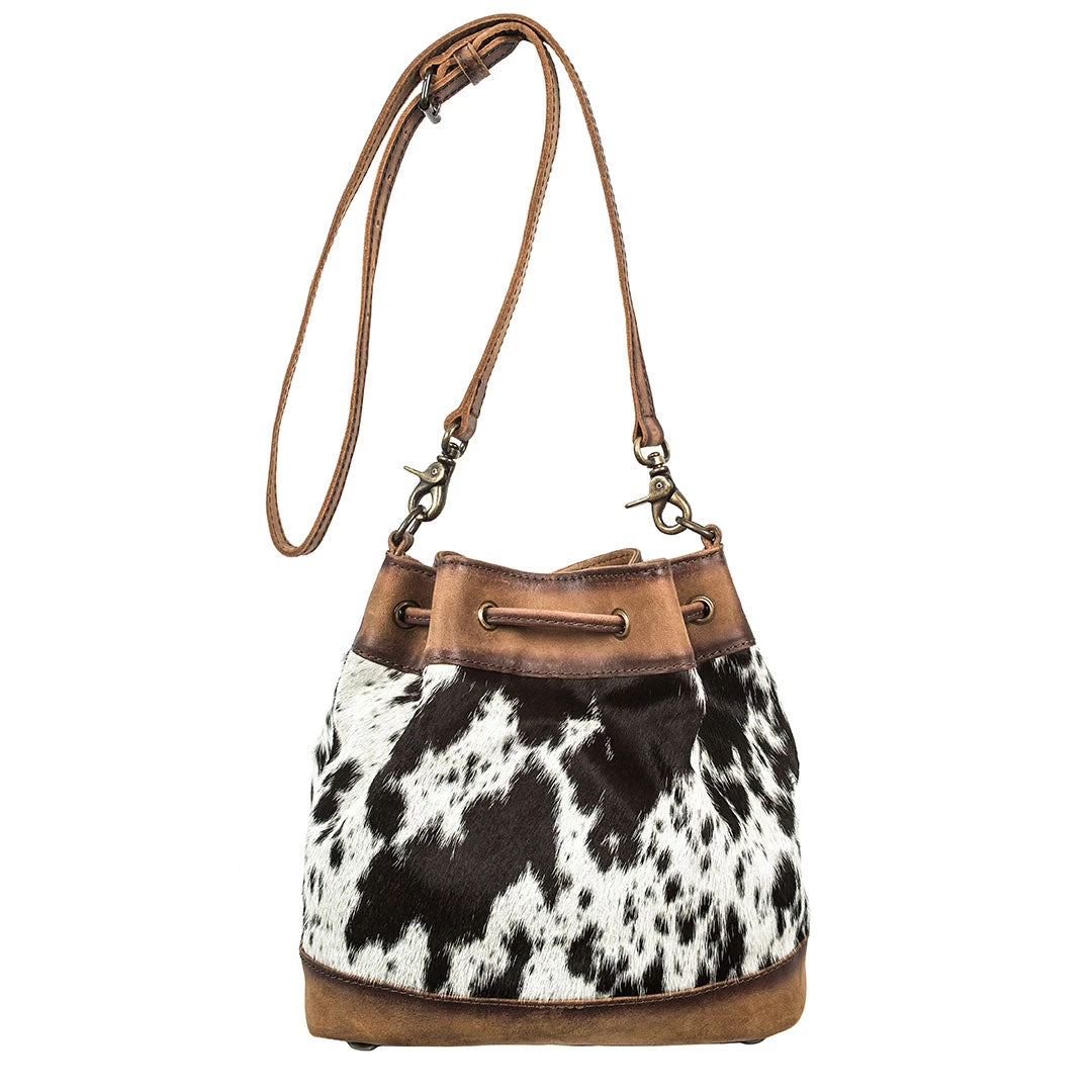 STS Ranchwear Women's Classic Cowhide Bucket Bag - Image 2
