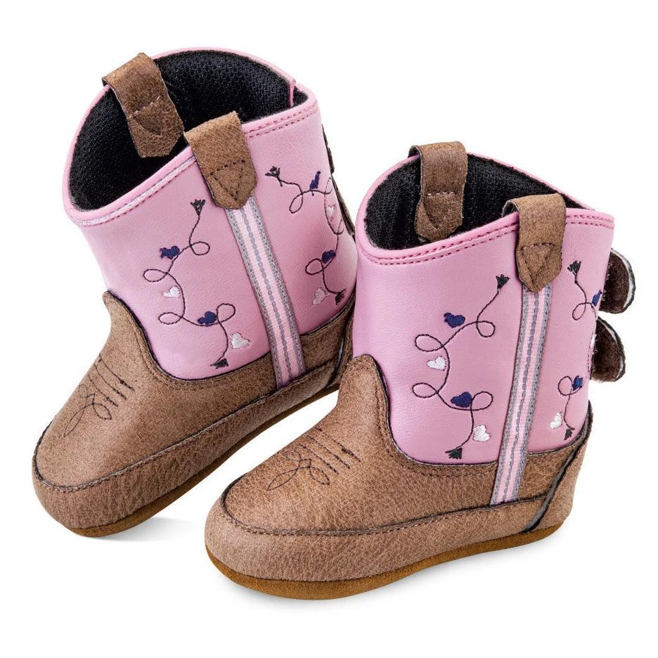 Old West Baby Girls' Poppets Cowgirl Boots