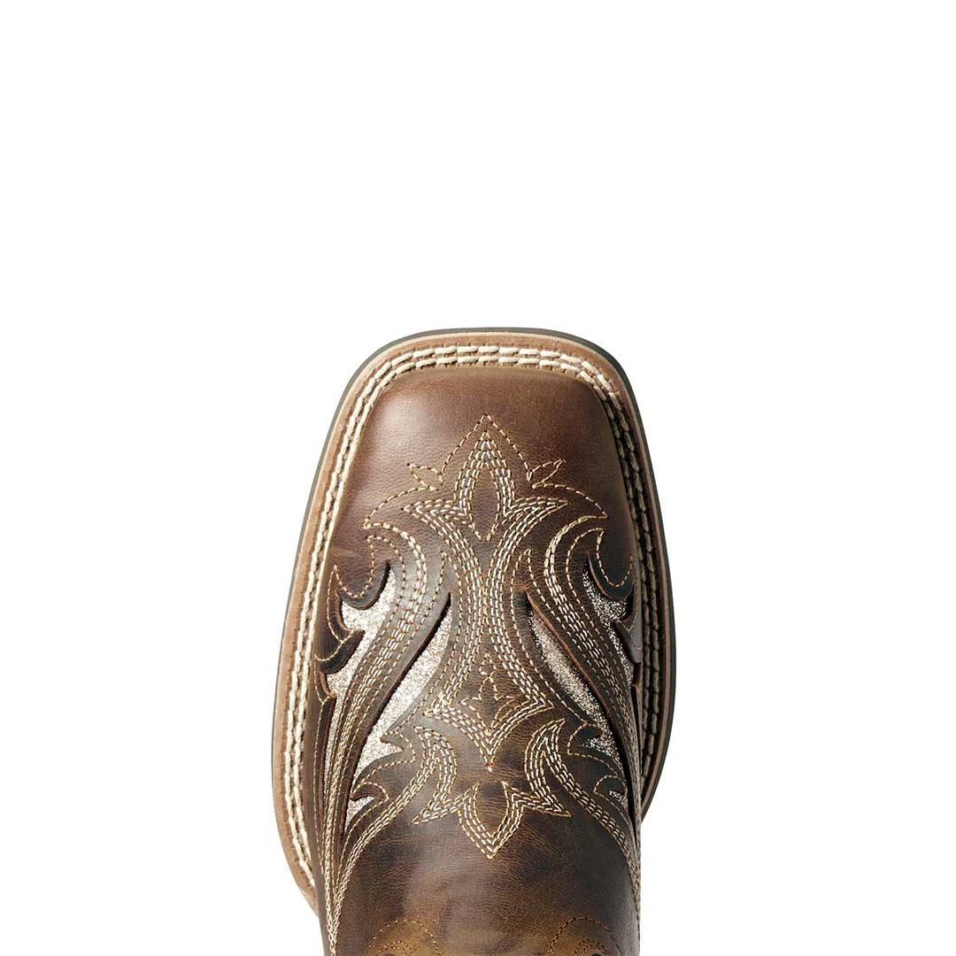 Ariat Women's Round Up Bliss Square Toe Cowgirl Boots - Image 5