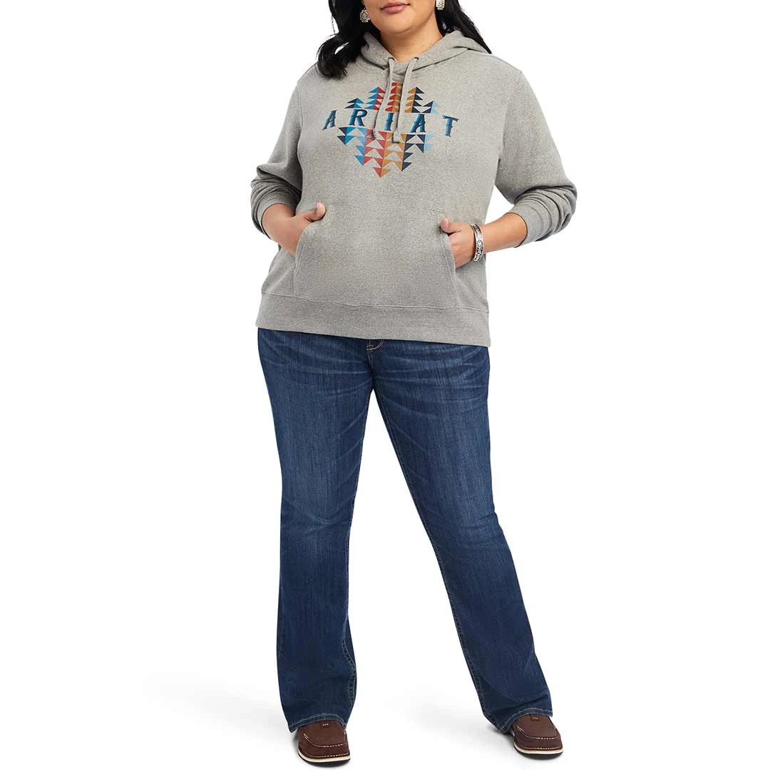 Ariat Women's REAL Beartooth Hoodie - Image 11