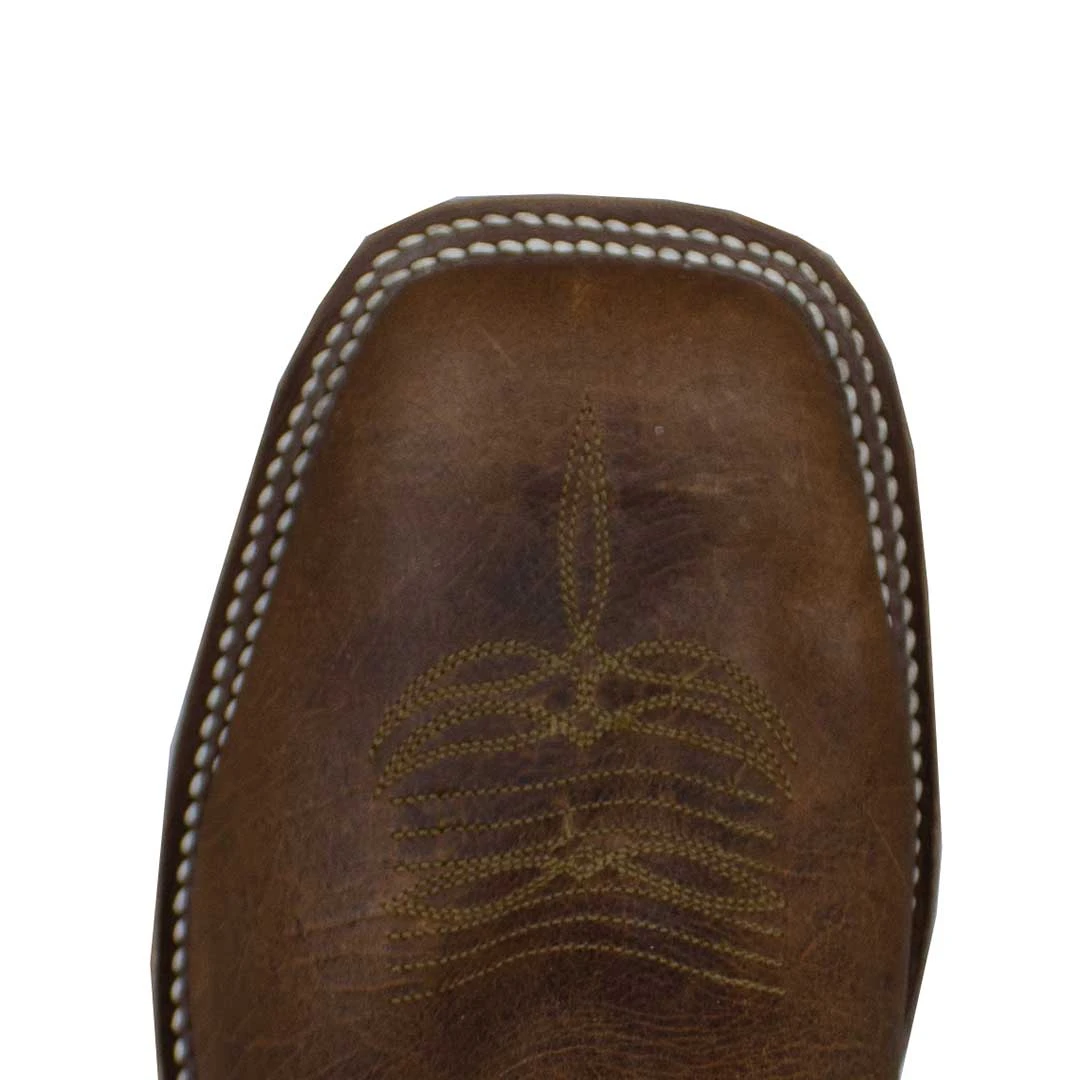 Anderson Bean Men's Square Toe Bison Cowboy Boots - Image 6