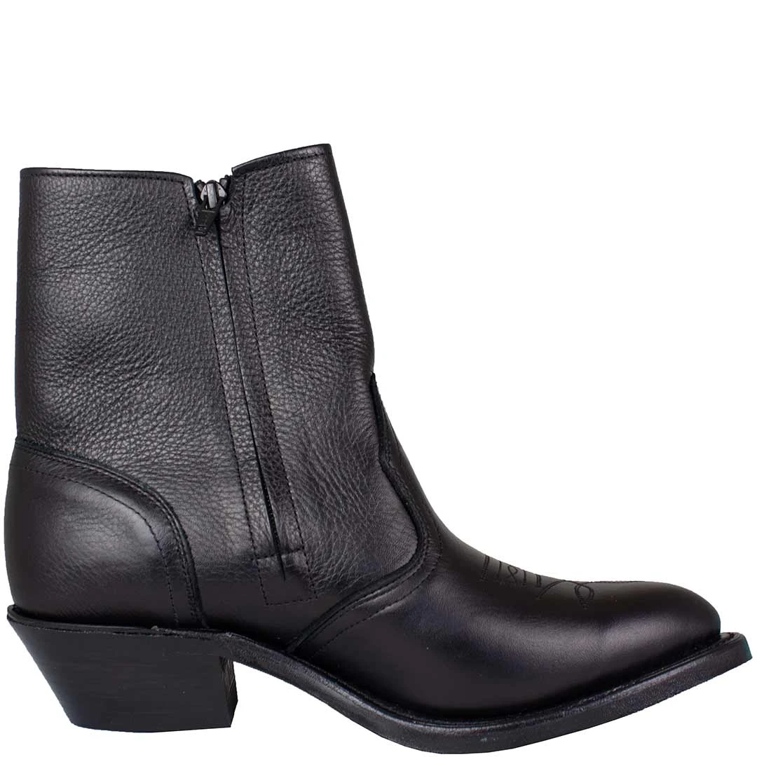 Boulet Men's Mid Length Zip Cowboy Dress Boots - Image 3