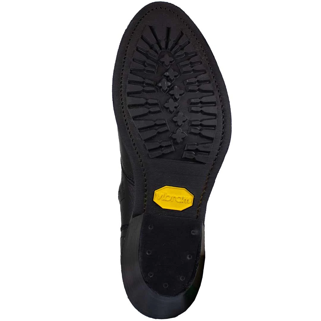 Boulet Men's Mid Length Zip Cowboy Dress Boots - Image 7