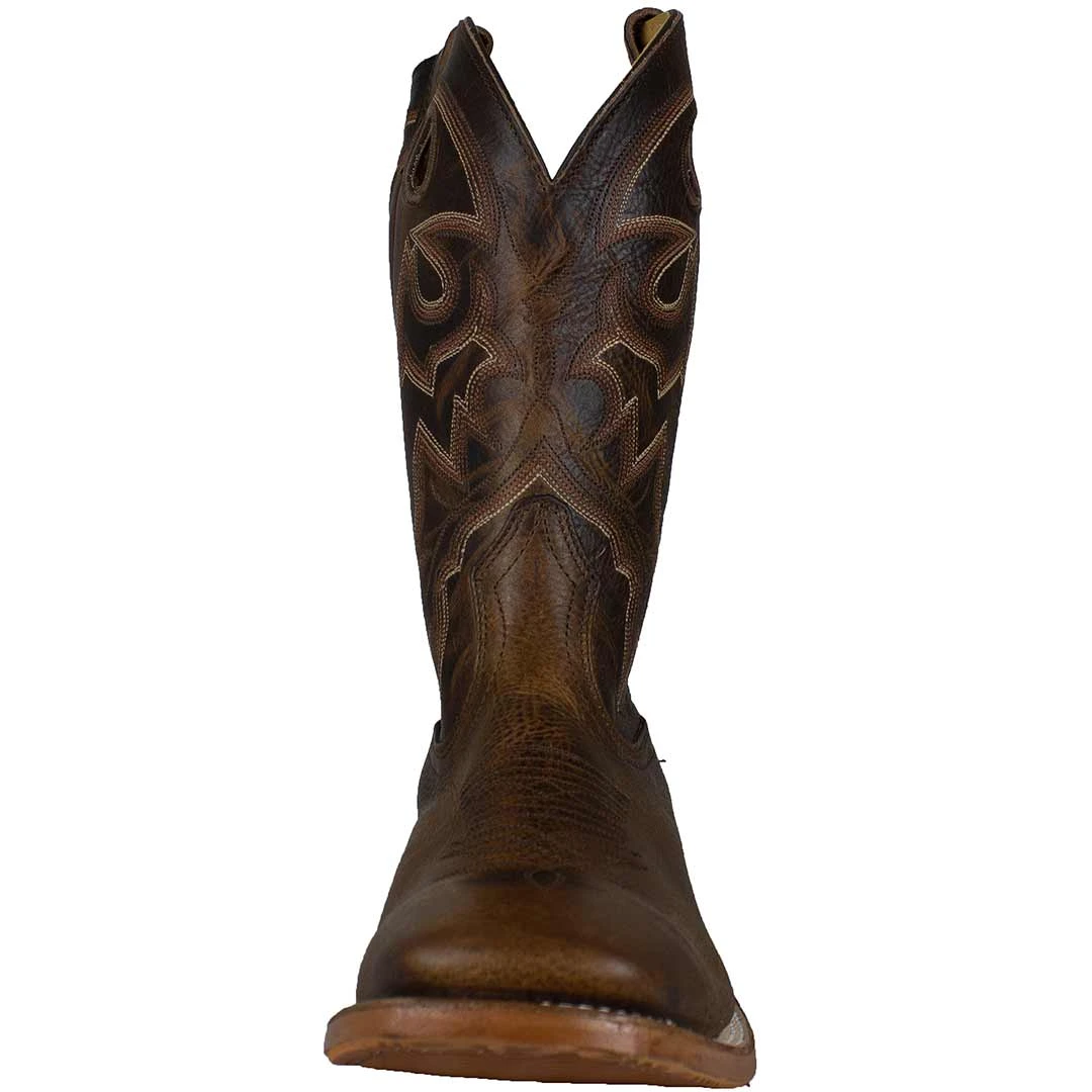 Boulet Men's Damiana Square Toe Cowboy Boots - Image 6