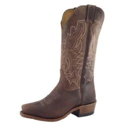 Boulet Women's Cutter Toe Cowgirl Boots