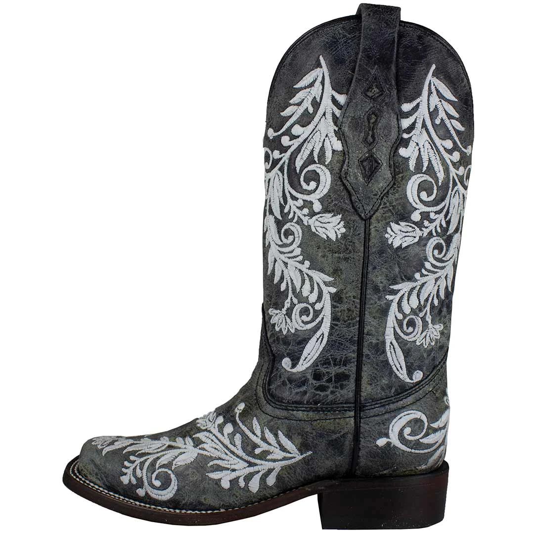 Corral Women's Glow In The Dark Square Toe Cowgirl Boots - Image 6