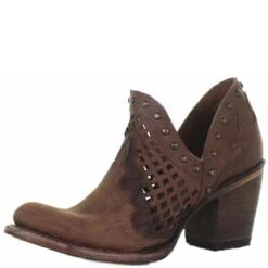 Circle G Women's Cut Out Round Toe Cowgirl Boots