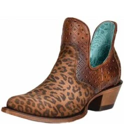Circle G Women's Cut Out Round Toe Cowgirl Boots