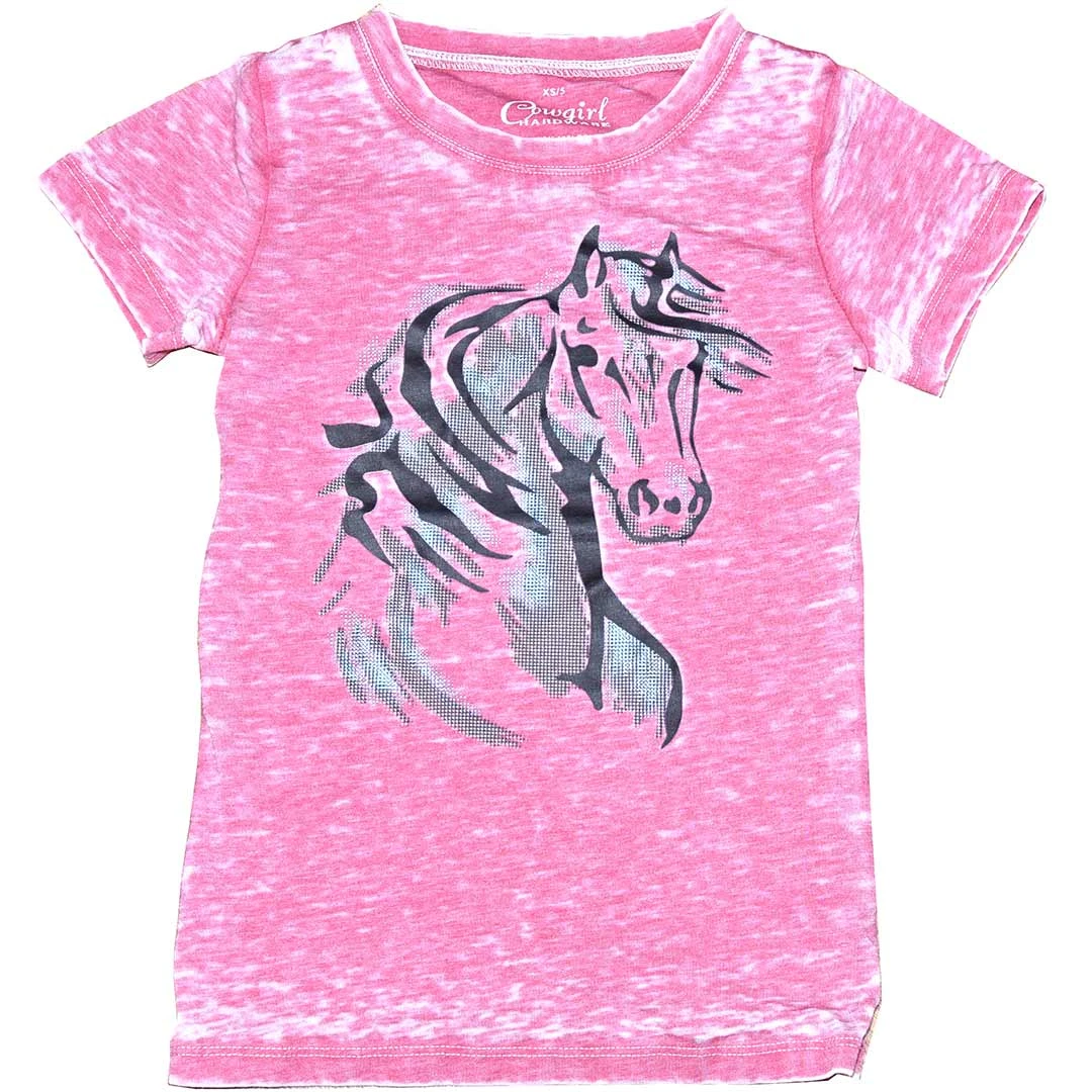 Cowgirl Hardware Toddler Girls' Horse Graphic T-Shirt - Image 2