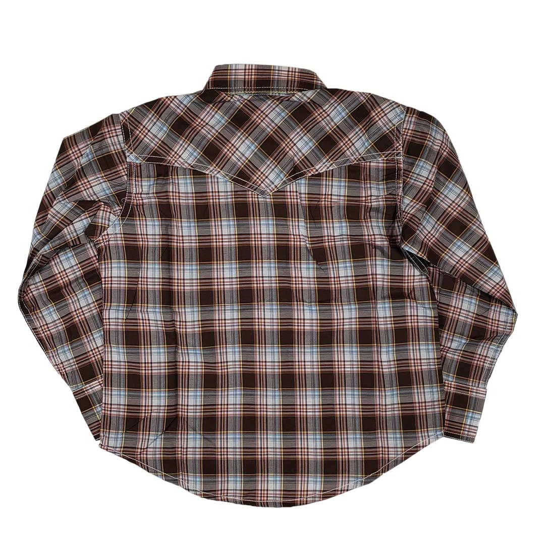 Cowboy Collection Boys' Plaid Snap Shirt - Image 2