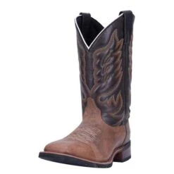 Laredo Men's Montana Square Toe Cowboy Boots