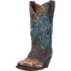 Dan Post Women's Vintage Bluebird Snip Toe Cowgirl Boots