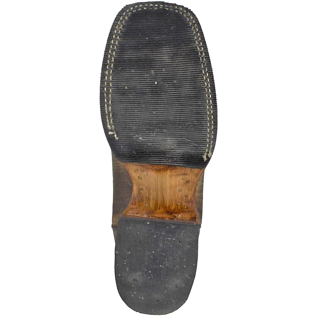 Roper Men's Maple Leaf Square Toe Cowboy Boots - Image 7