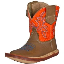 Roper Baby Orange Shaft Cowboy Boots
