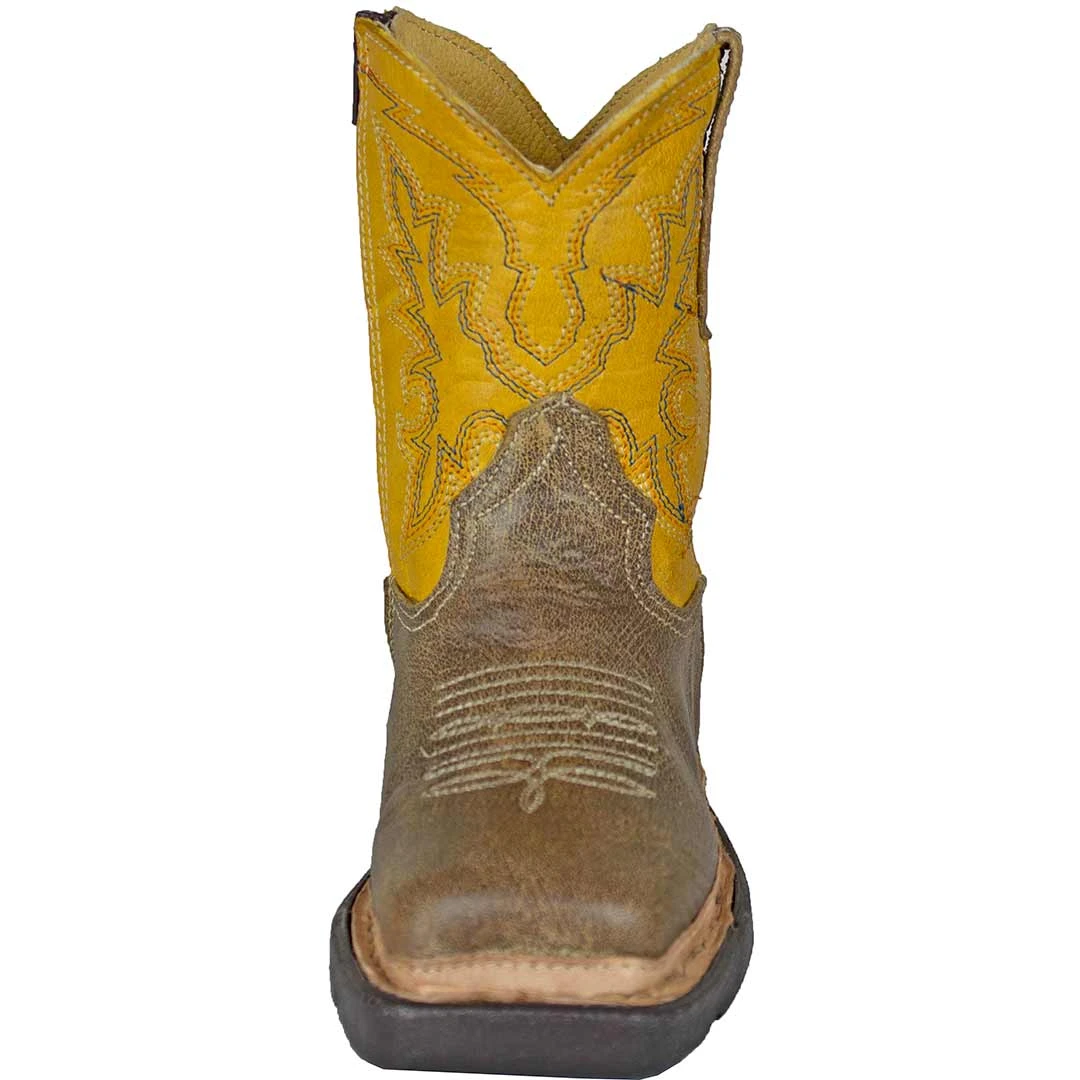 Roper Toddlers' Rust Shaft Cowboy Boots - Image 4
