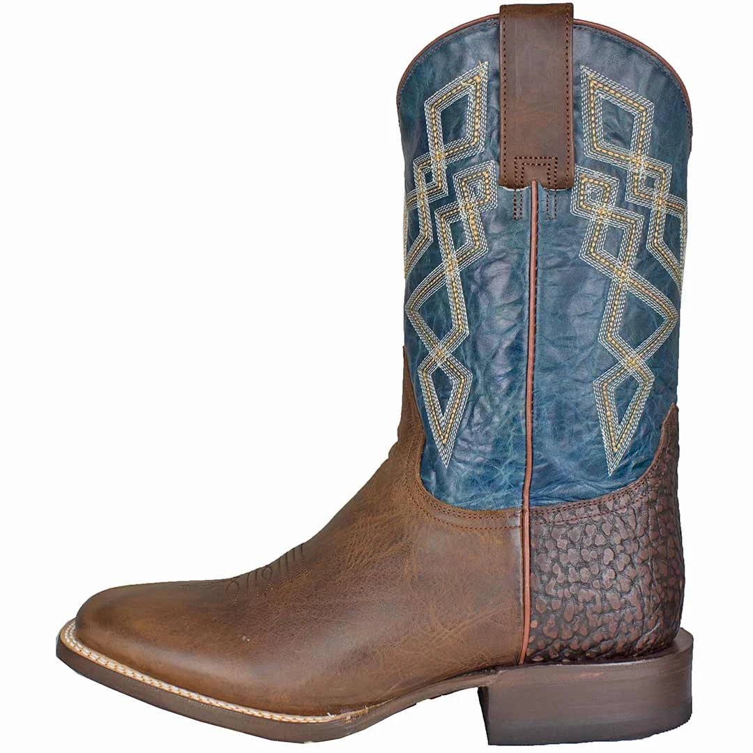 Roper Men's Teal Shaft Cowboy Boots - Image 2