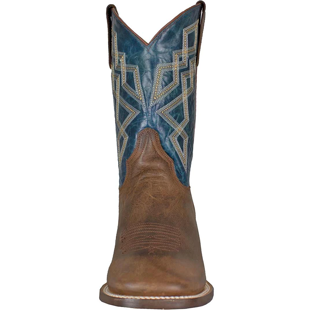Roper Men's Teal Shaft Cowboy Boots - Image 4