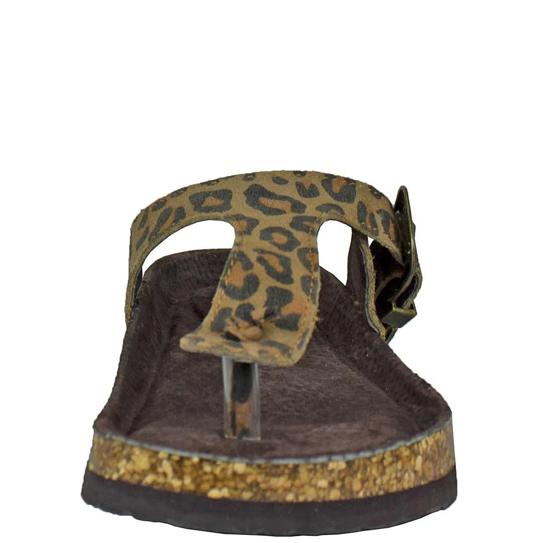 Roper Women's Leopard Print Thong Sandals - Image 4