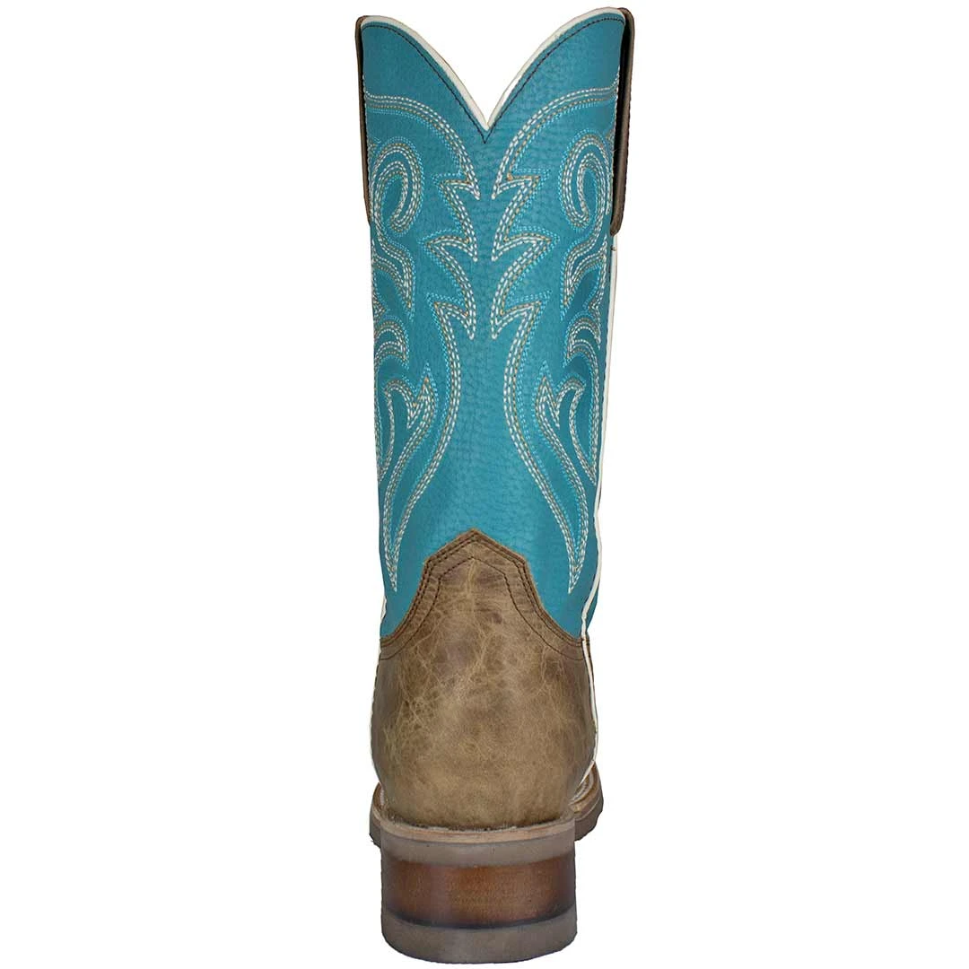 Roper Women's Turquoise Shaft Cowgirl Boots - Image 4