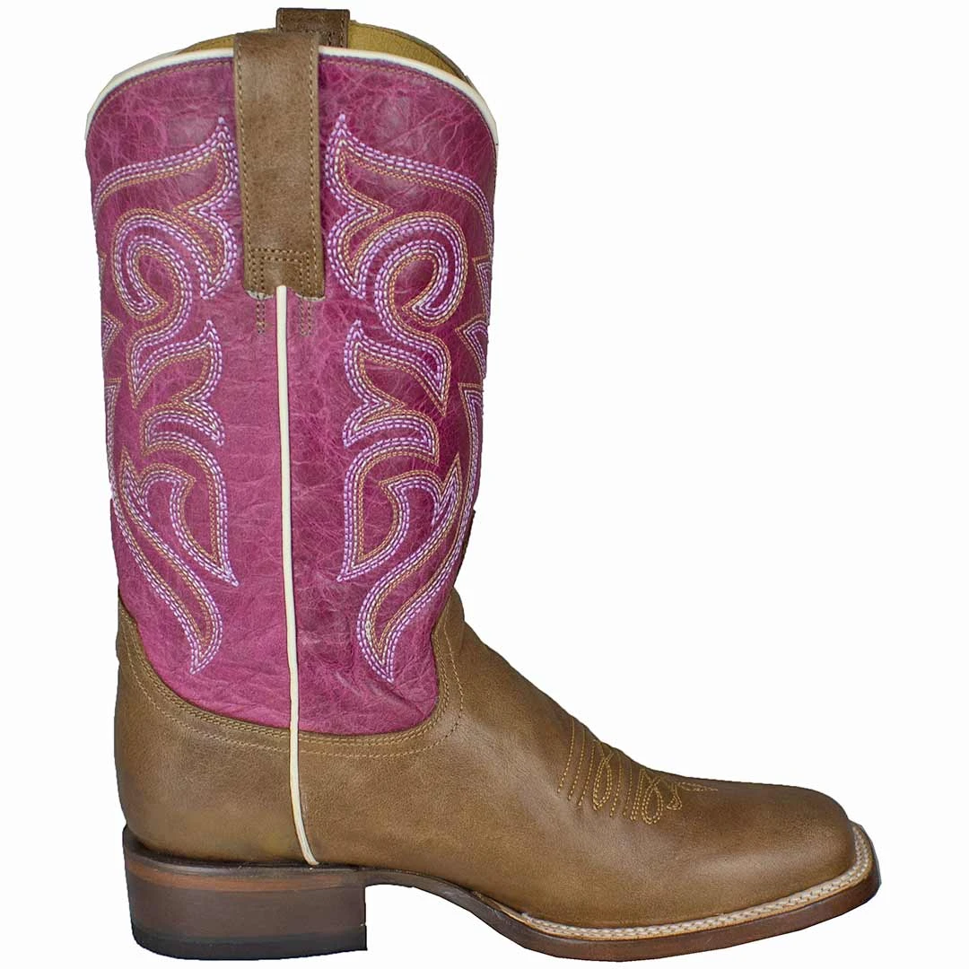 Roper Women's Pink Shaft Cowgirl Boots - Image 3