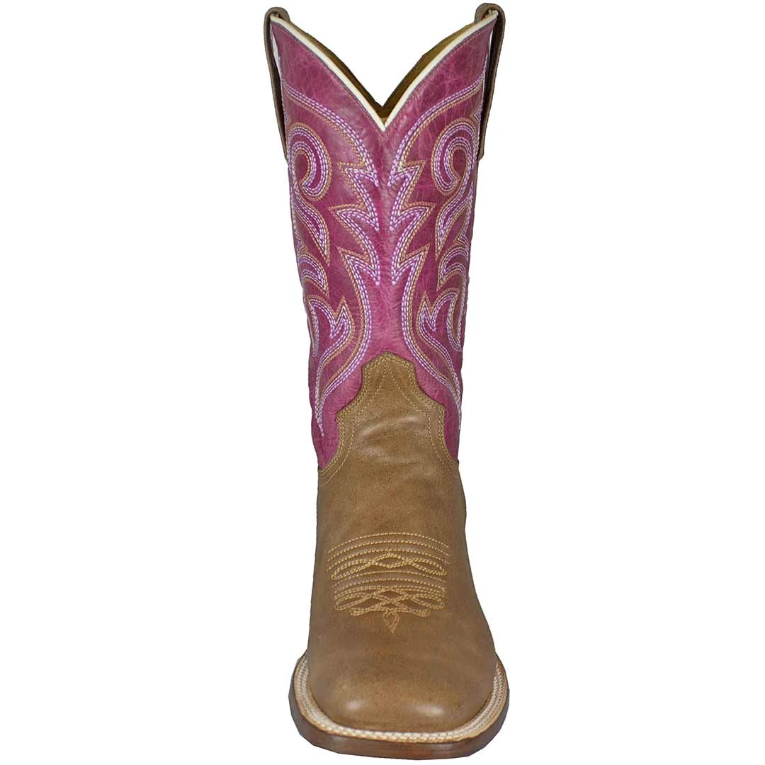 Roper Women's Pink Shaft Cowgirl Boots - Image 4