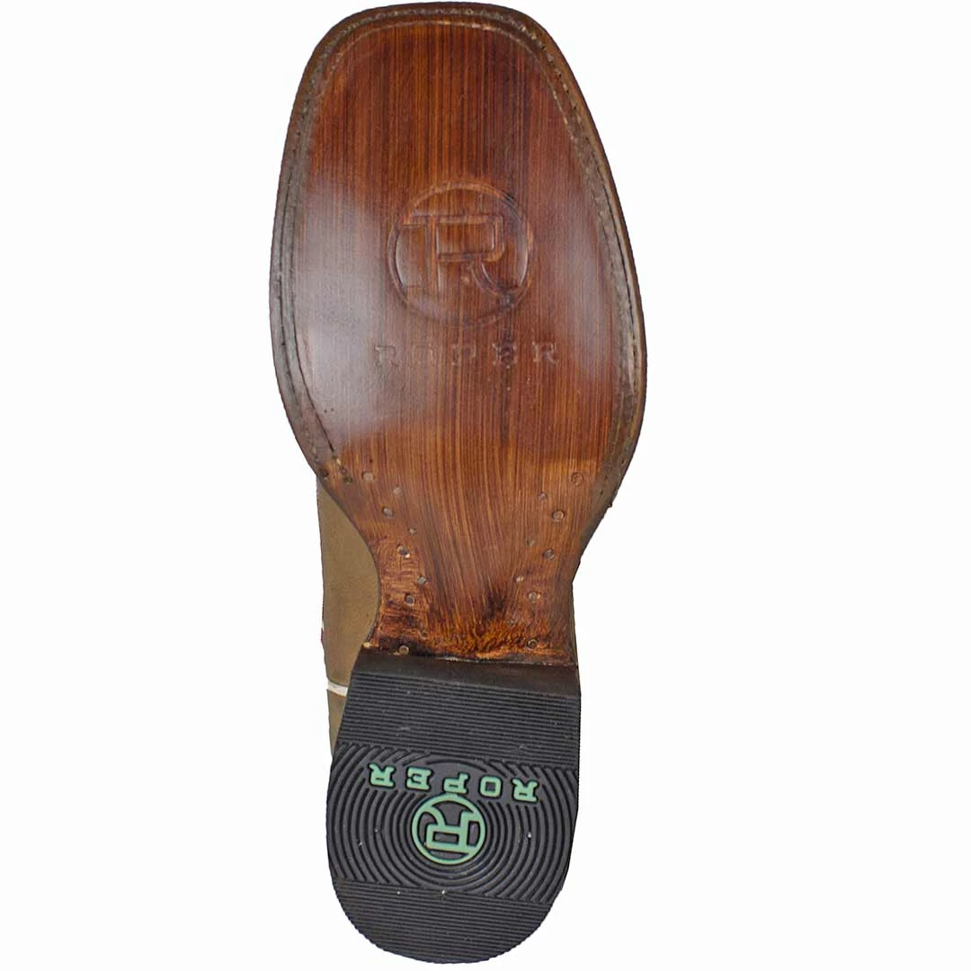 Roper Women's Pink Shaft Cowgirl Boots - Image 7