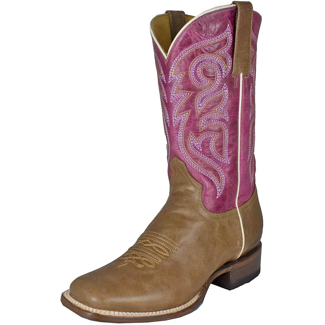Roper Women's Pink Shaft Cowgirl Boots
