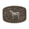 Montana Silversmiths Women's Tri-Color Attitude Buckle