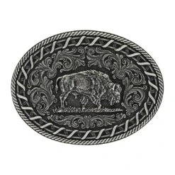 Montana Silversmiths Antiqued Oval Attitude Buckle