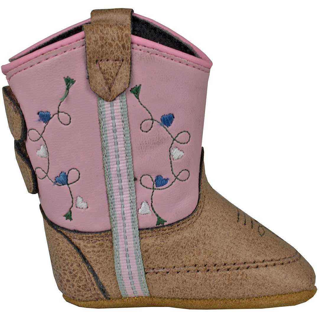 Old West Baby Girls' Poppets Cowgirl Boots - Image 3