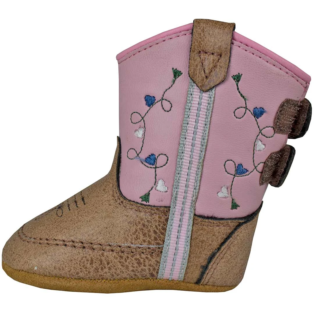 Old West Baby Girls' Poppets Cowgirl Boots - Image 2